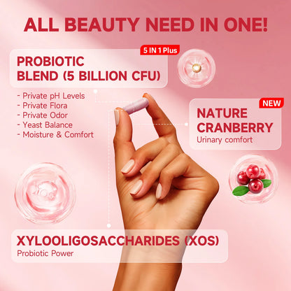 Women PH Balance with Probiotics and Lactobacillus Probiotic Blend - Women's Health Supplement