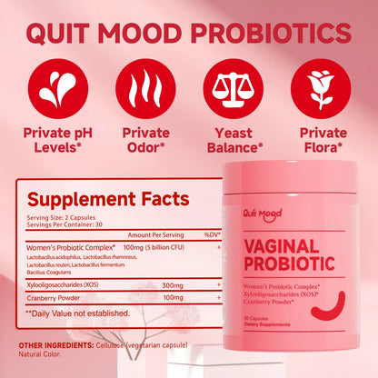 Women PH Balance with Probiotics and Lactobacillus Probiotic Blend - Women's Health Supplement